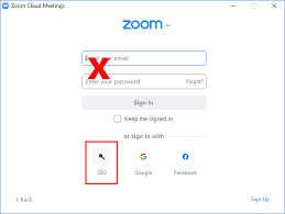 The 'sign in to zoom' option will require participants to sign in with any zoom. Zoom Cit Wiki Nus