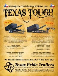 graphic design for texas pride trailers