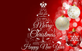 Image result for Merry Christmas & happy new year 2018
