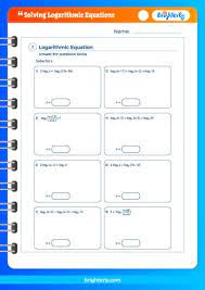 Solving Logarithmic Equations