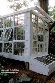 Repurposed Windows Greenhouse