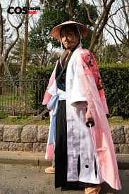 Bleach Kyoraku Shunsui Cosplay Costume Custom sizes