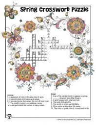 Printable crossword puzzles are many times the simplest way to keep your mind engaged in this long and often taxing activity. Spring Word Puzzles For Kids Woo Jr Kids Activities