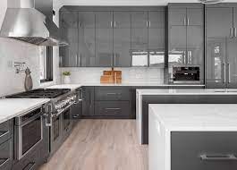 Milano high gloss slate light gray cabinets. 8 Best High Gloss Kitchen Cabinets 5 Is Awesome