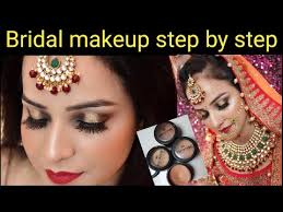 bridal makeup tutorial step by step in