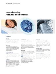 If you are going to wash your clothes in your washing machine, then it is important to choose the right colors. Home Laundry Features And Benefits Manualzz