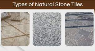 types of natural stone tiles natural