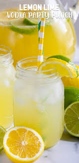 lemon lime vodka party punch crazy