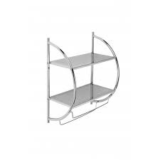 wall mounted curved shelving unit