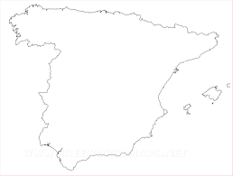 * if you rearrange the spain map in adobe illustrator and applied the shadow effect on the map, you must select the f1 effect in the effect> svg filters> apply svg filter field to apply this. Spain Political Map