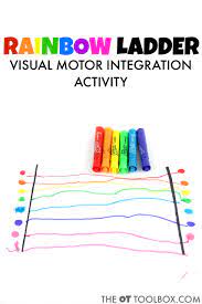 rainbow ladder visual motor activity