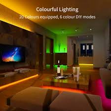 Fairy Lights 2m Usb Bias Lighting With 20 Modes Colours Bias Usb X Chesbung Led Tv Backlight Home Furniture Diy Tallergrafico Com Uy