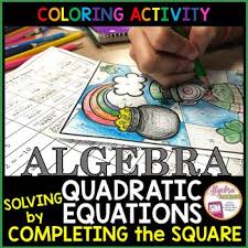 Square Quadratic Equations Algebra