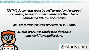 html xhtml xml css javascript