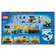lego city 60391 construction trucks
