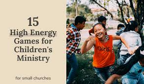 15 high energy games for small church