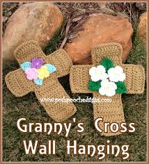 Cross Wall Hanging Crochet Pattern
