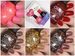 orly color d swatches review