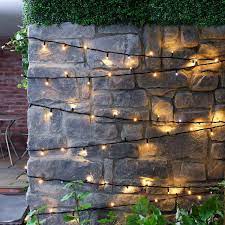 how to install lights on a brick wall