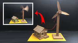make working model of a wind turbine
