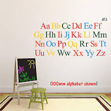 50mm 100mm alphabet letters a z s