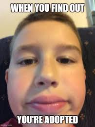 big lips egg head kid memes flip