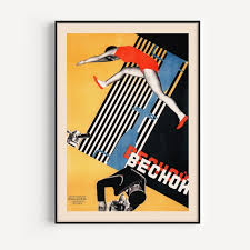 Russian Avant Garde Art Poster Russian