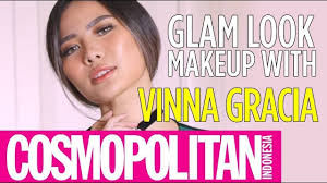glam look makeup tutorial with vinna