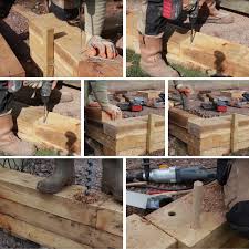 Building With Railway Sleepers How To