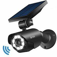 Solar Motion Sensor Light Outdoor 800lumens Led Spotlight 5 Watt Lights Ip66 For Sale Online Ebay