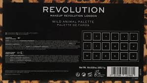 makeup revolution wild paleta