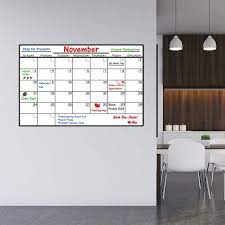 Dry Erase Calendar Wall Decal L And