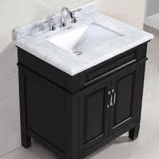 Tradewindsimports offers 30 inch bathroom vanities collection page where you find only size width 30 inch vanities. Home Decorators Collection Blaine 30 In Vanity In Black With Marble Vanity Top In Carrara White Bfblaine30 The Home Depot Marble Vanity Tops Bathroom Vanity Tops 30 Inch Bathroom Vanity