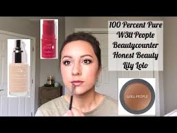 100 pure makeup haul swatches water