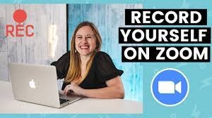 how to record yourself on zoom you