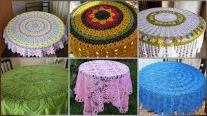 diy crochet round tablecloth pattern