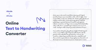 text to handwriting converter