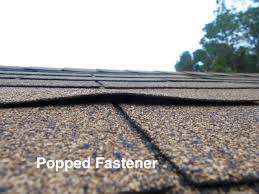 why is a popped nail in a shingle roof