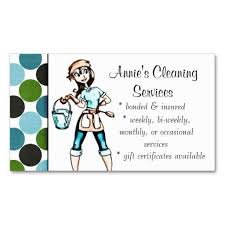 Maids And Cleaning Service Business Card Templates Design