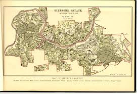 Image result for images of Section location of the Biltmore House in relation to the railroad sections and the present railroad line in Asheville, North Carolina