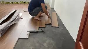 mdf white glossy wooden flooring size