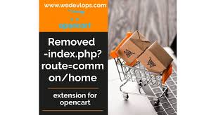 opencart removed index php at home page