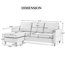 l shaped sofa ottoman