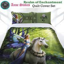 realm of enchantment quilt cover set by