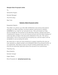 036 Business Proposal Letter Amazing Writing Format Sample