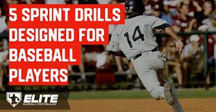5 sprint drills designed for baseball