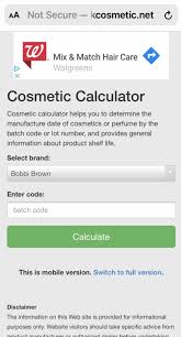 cosmetic calculator deals