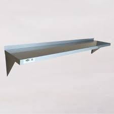 Sauber Stainless Steel Wall Shelf 12 D
