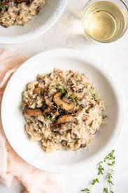 Pour another cup chicken stock into the rice and stir until mixture comes to a simmer. Mushroom Risotto Preppy Kitchen