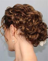 Messy updo hairstyle for curly hair hair styles medium hair. Cute And Pretty Curly Hairstyles To Look Stylish In 2020 Cute Hostess For Modern Women Curly Wedding Hair Natural Curls Hairstyles Curly Hair Photos